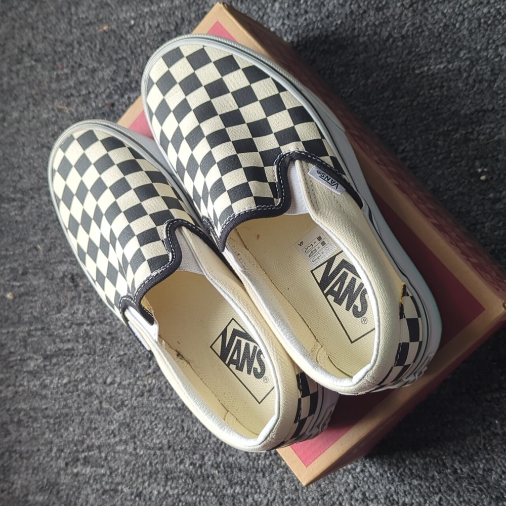 Vans Stackforms Classic Checkerboard size 6.5